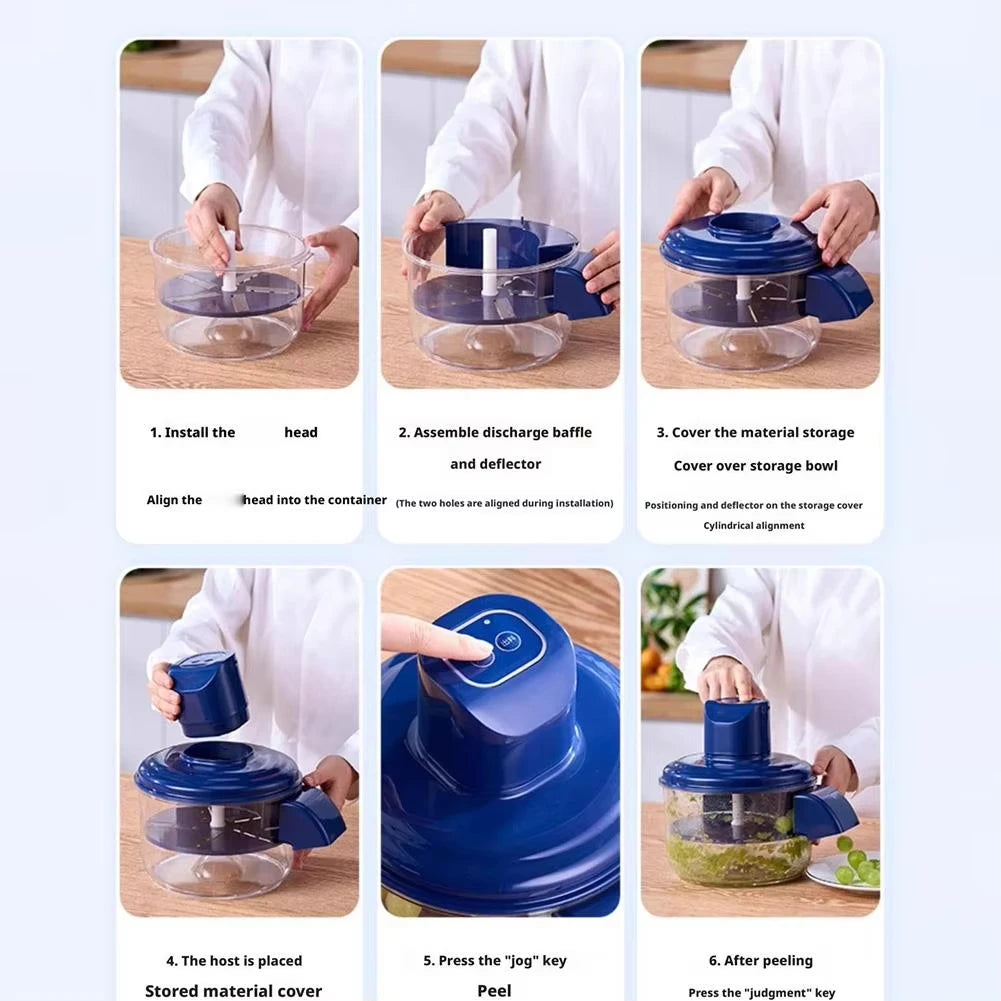 QuickGrape Electric Peeler
