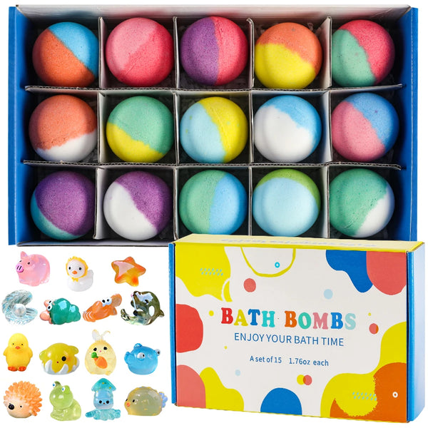 Surprise Fizzy Bath Bombs Gift