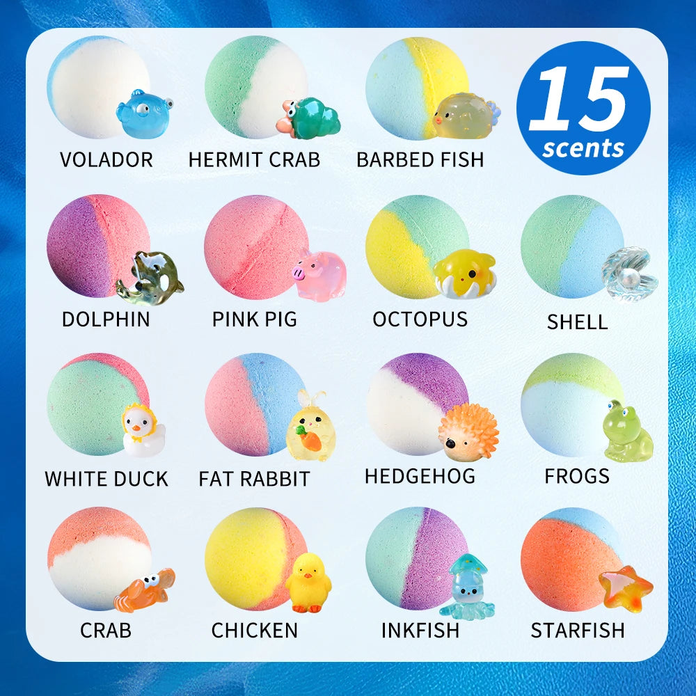 Surprise Fizzy Bath Bombs Gift
