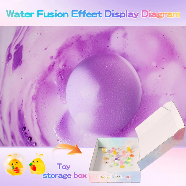 Surprise Fizzy Bath Bombs